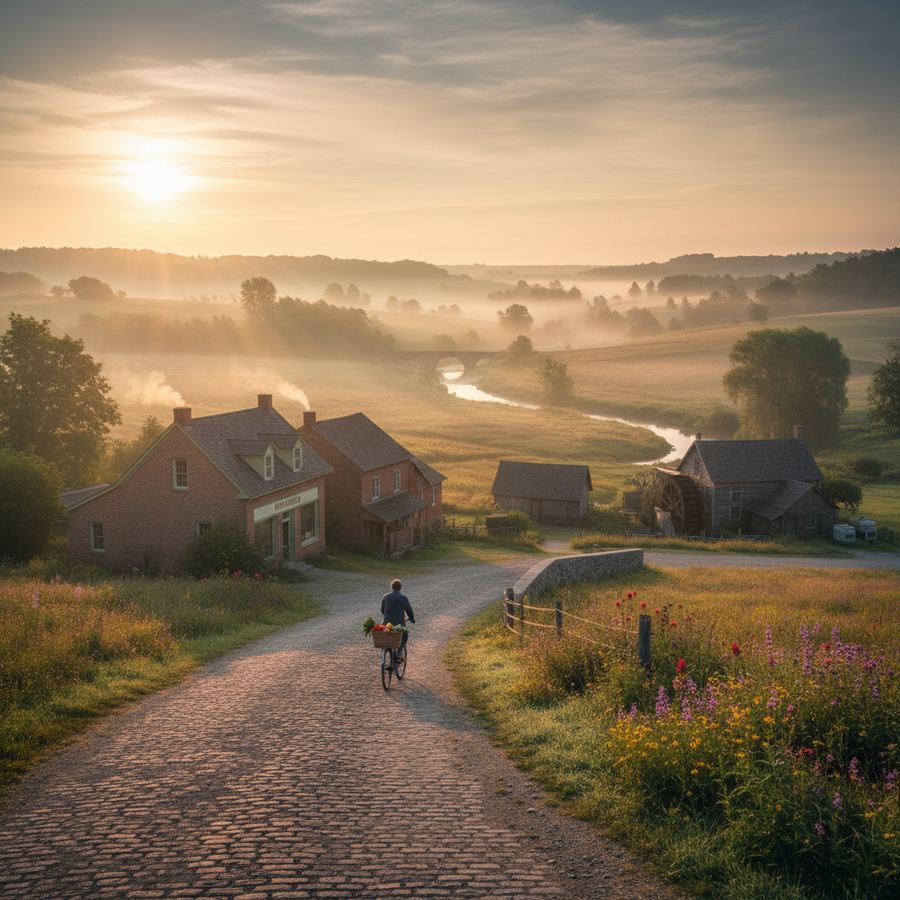 Quiet morning light in Prince Edward County