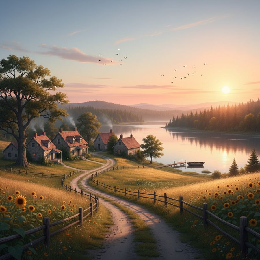 Lake Ontario shore near Wellington in Prince Edward County